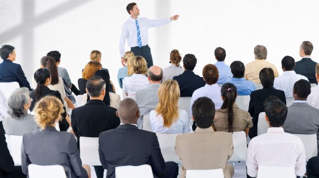 Business People Seminar Conference Meeting Presentation Concept